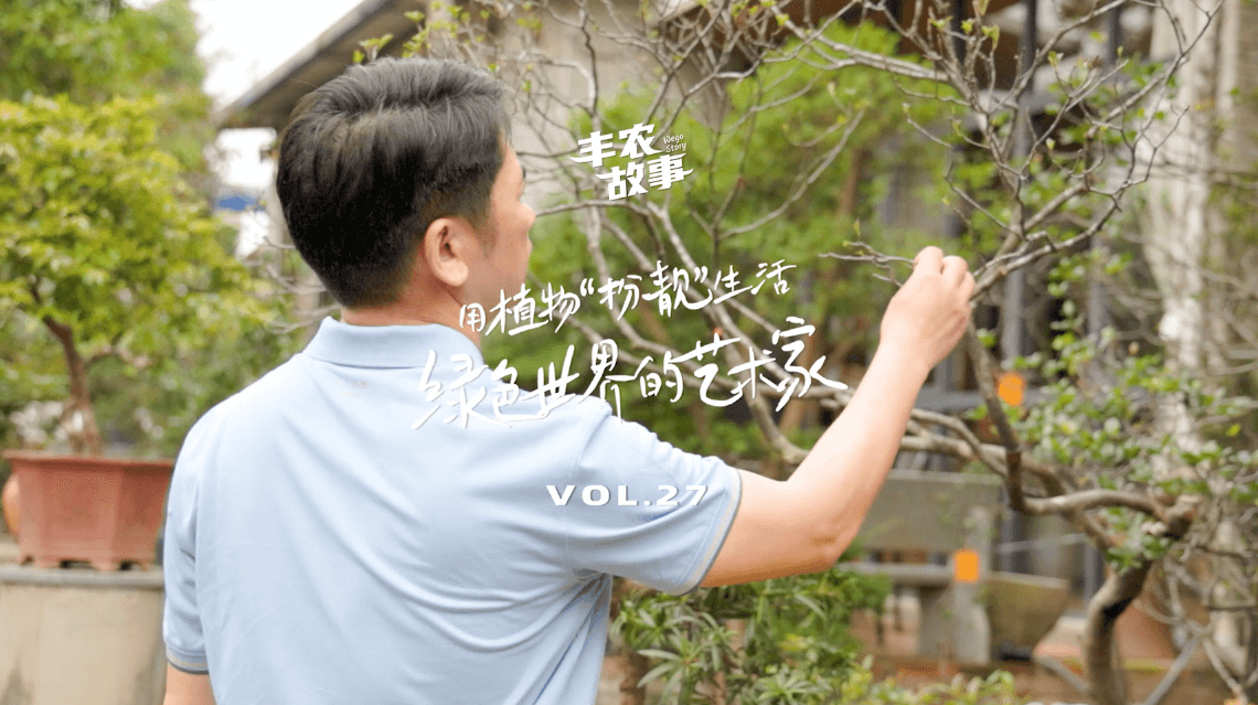 17年，他用一草一木去点亮了一个个家。